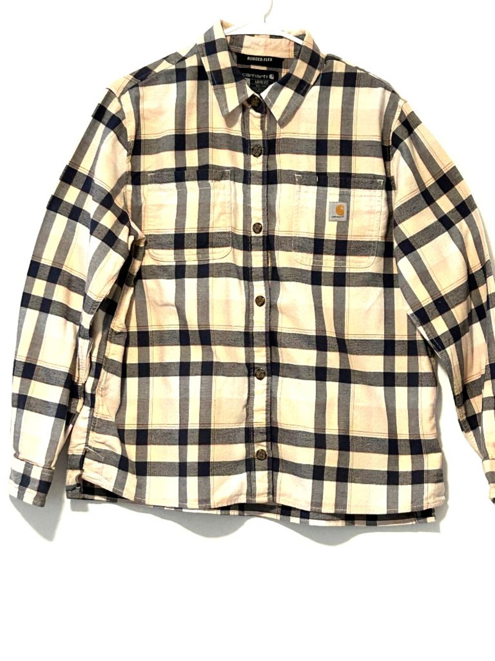 Carhartt Rugged Flex flannel shirt, size large